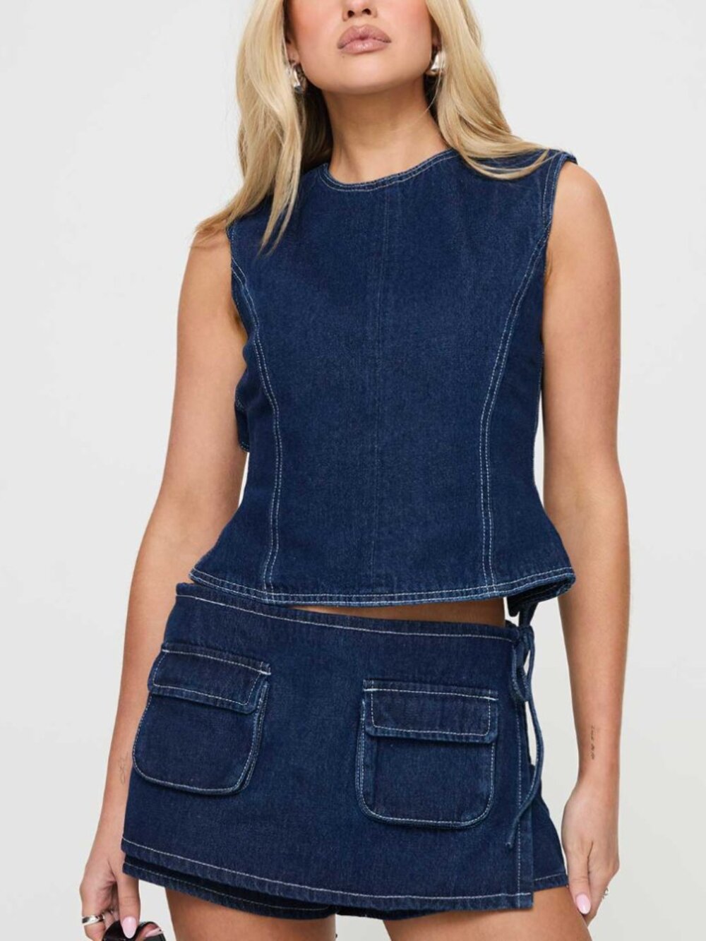 Lioness Jean Countryside Mini Skirt Set